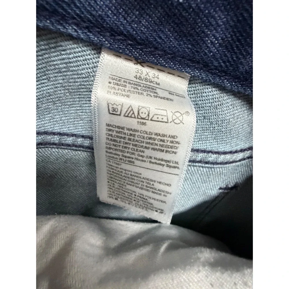 Banana Republic Traveler Jeans Slim Dark Wash 33 X 34 Men Denim Casual Stretch